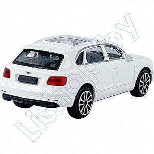 Машинка Bburago 1:43 Bentley Bentayga (18-30000/18-30384) white