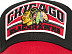 Бейсболка Atributika&Club NHL Chicago Blackhawks 28160 black/red