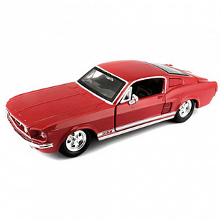 Масштабная модель автомобиля Maisto 1:24 Форд Мустанг GT 1967 (31260) red