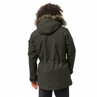 Куртка мужская Jack Wolfskin Glacier Canyon Parka dark moss