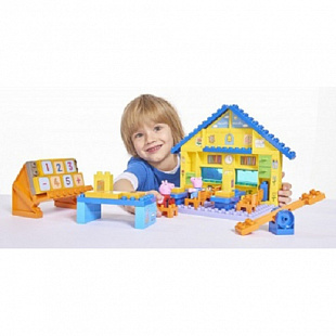 Конструктор BIG toys Peppa Pig Школа (800057075)