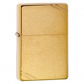 Зажигалка Zippo Brushed Brass Vintage with Slashes 240