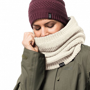 Шарф женский Jack Wolfskin White Rock Loop Women 1906371-5045	birch