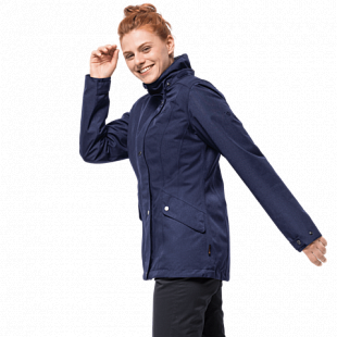 Куртка женская Jack Wolfskin Park Avenue Jacket lapiz blue
