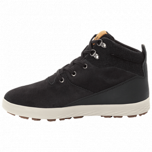 Ботинки мужские Jack Wolfskin Auckland Wt Texapore Mid M black / beige