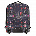 Рюкзак на колесах Polar П7111 black print