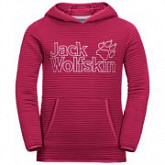 Джемпер детский Jack Wolfskin Modesto Hoody Kids azalea red