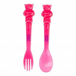Детский обеденный набор Canpol babies 6м+ (2/422) pink