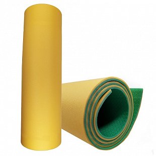 Туристический коврик Isolon Tourist 8 1800x600x8мм green/yellow