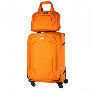 Чемодан большой Polar 28" 3-ой Р8518 gold