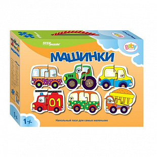 Пазл-мозаика Step Puzzle Машинки SP-70110