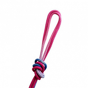 Скакалка для художественной гимнастики Pastorelli Patrasso Multicolor 3 м blue/fuchsia/pink