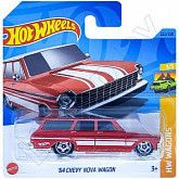 Машинка Hot Wheels Базовой коллекции 64 Chevy Nova Wagon 222/250 (5785 HKH70) mainline 2023