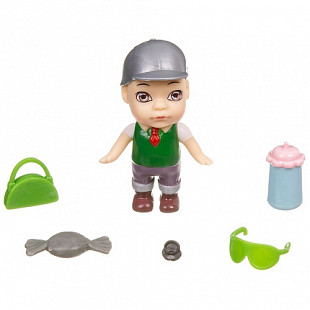 Куколка Bondibon OLY В кепке и аксессуарами в банке ВВ3826