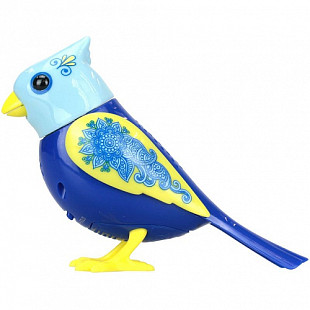 Игрушка Digifriends Птичка с кольцом, синяя с голубой головой 88286-2