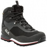 Ботинки мужские Jack Wolfskin Wilderness Lite Texapore Mid M black / red