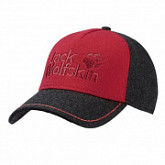 Бейсболка Jack Wolfskin Composite Felt Base Cap 1903781 red