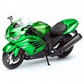 Сборная модель мотоцикла Maisto 1:12 Kawasaki NINJA ZX-14R (39197) green