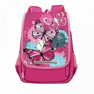 Рюкзак школьный GRIZZLY RAk-090-1 /1 pink