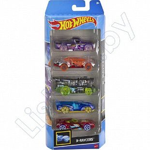 Набор машинок Hot Wheels X-Raycers 5 шт. (1806 HTV41)