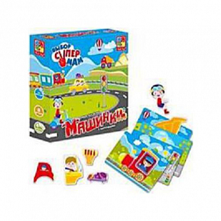 Игра настольная Vladi Toys Простые игры с липучками VT1302-13