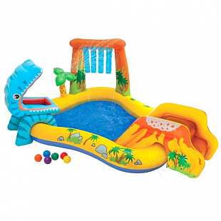 Надувной игровой центр Intex Dinosaur 57444NP