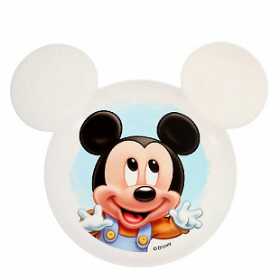 Тарелка Микки12x16x3,5 см white 13631