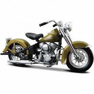 Набор мотоциклов Maisto 1:18 Harley Davidson 1953 74FL Hydra Glide + 1958 FLH Duo Glide 37301 (50'S)