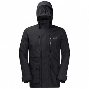Куртка мужская Jack Wolfskin Bridgeport Jacket black