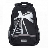 Рюкзак школьный GRIZZLY RU-137-2 /2 black/grey