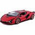 Машинка Bburago 1:24 Lamborghini Sián FKP 37 (18-21099) red