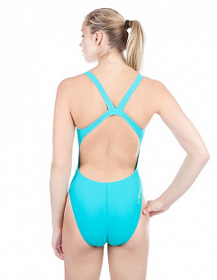 Купальник спортивный женский Mad Wave Lada PBT бирюзовый