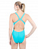 Купальник спортивный женский Mad Wave Lada PBT бирюзовый