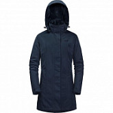 Пальто женское Jack Wolfskin Madison Avenue Coat dark blue