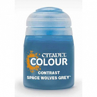 Краска для миниатюр Games Workshop Warhammer Contrast: Space Wolves Grey 18ML 29-36