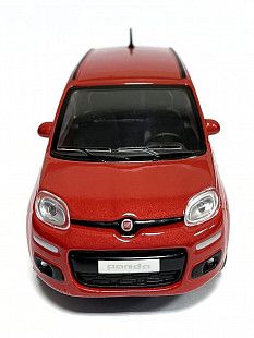 Машинка Bburago 1:24 Fiat Nuova Panda (18-22123) red