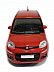 Машинка Bburago 1:24 Fiat Nuova Panda (18-22123) red