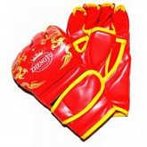 Перчатки для рукопашного боя Zez Sport RUK-5 Red/Yellow