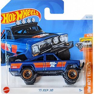 Машинка Hot Wheels Базовой коллекции '73 Jeep J10 91/250 (5785 HTC31) mainline 2024
