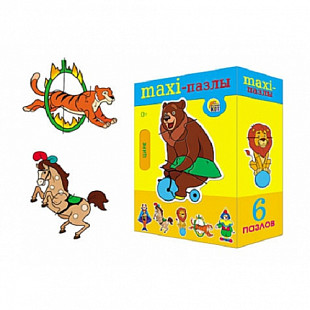 Макси-пазлы Рыжий Кот Цирк ПМ-3396