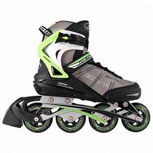 Роликовые коньки Tech Team Voltage 2019 black/green Роликовые коньки Tech Team Voltage 2019 black/green
