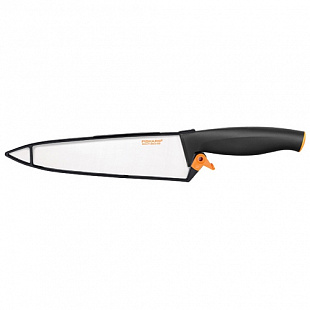 Нож поварской большой Functional Form Fiskars 20 см с футляром 1014197