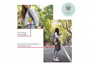 Рюкзак XD Design Bobby Compact P705-534 Grey/Pink