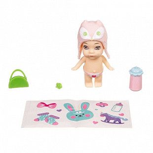 Кукла с аксессуарами Bondibon OLY Шапочке-ушанке с животным В шаре ВВ3889