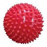 Мяч гимнастический с шипами МВ7 red