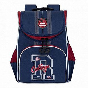 Рюкзак школьный GRIZZLY RAm-085-1 /2 blue