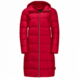 Пальто женское Jack Wolfskin Crystal Palace Coat ruby red