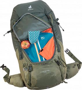 Рюкзак Deuter Futura Air Trek 60+10 3402321-2237 ivy/khaki (2021)