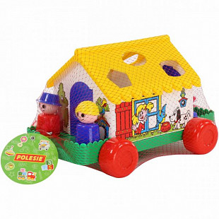 Игровой набор Полесье Игровой дом (в сеточке) 6202
