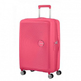 Чемодан средний American Tourister Soundbox 32G*70 002 hot pink